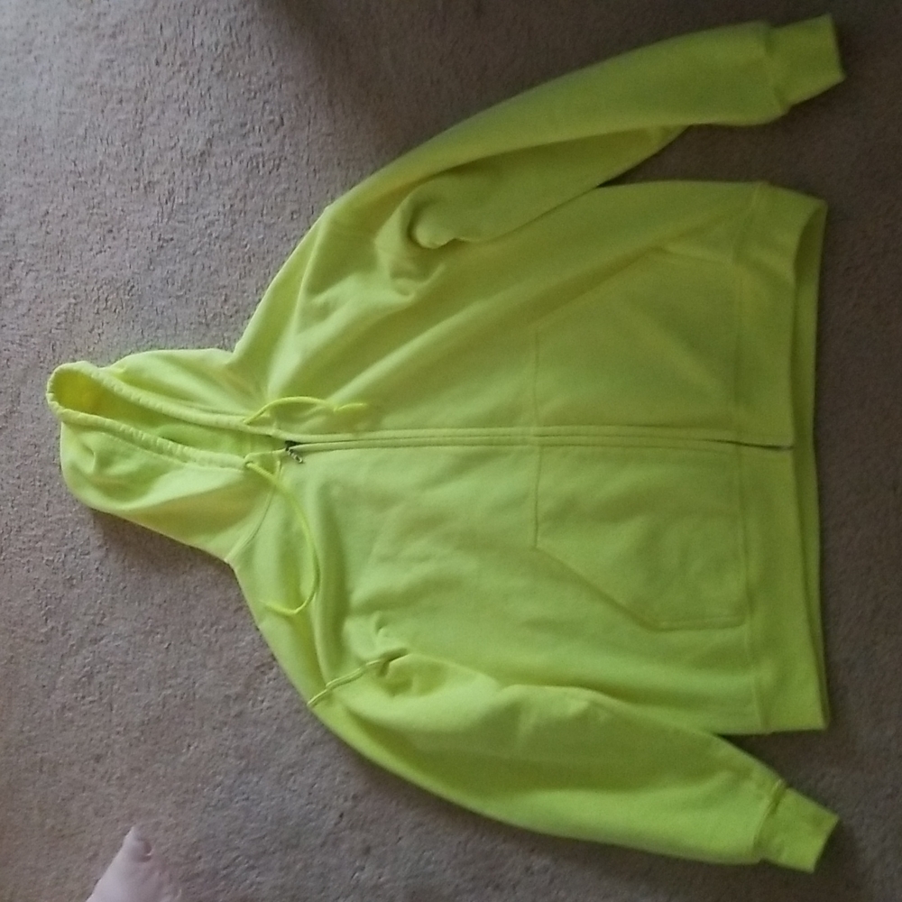 Oversized Sweatshirt Neon Green